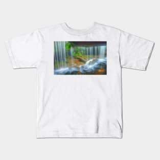 Somersby Falls .. Behind the Veil .. HDR Kids T-Shirt